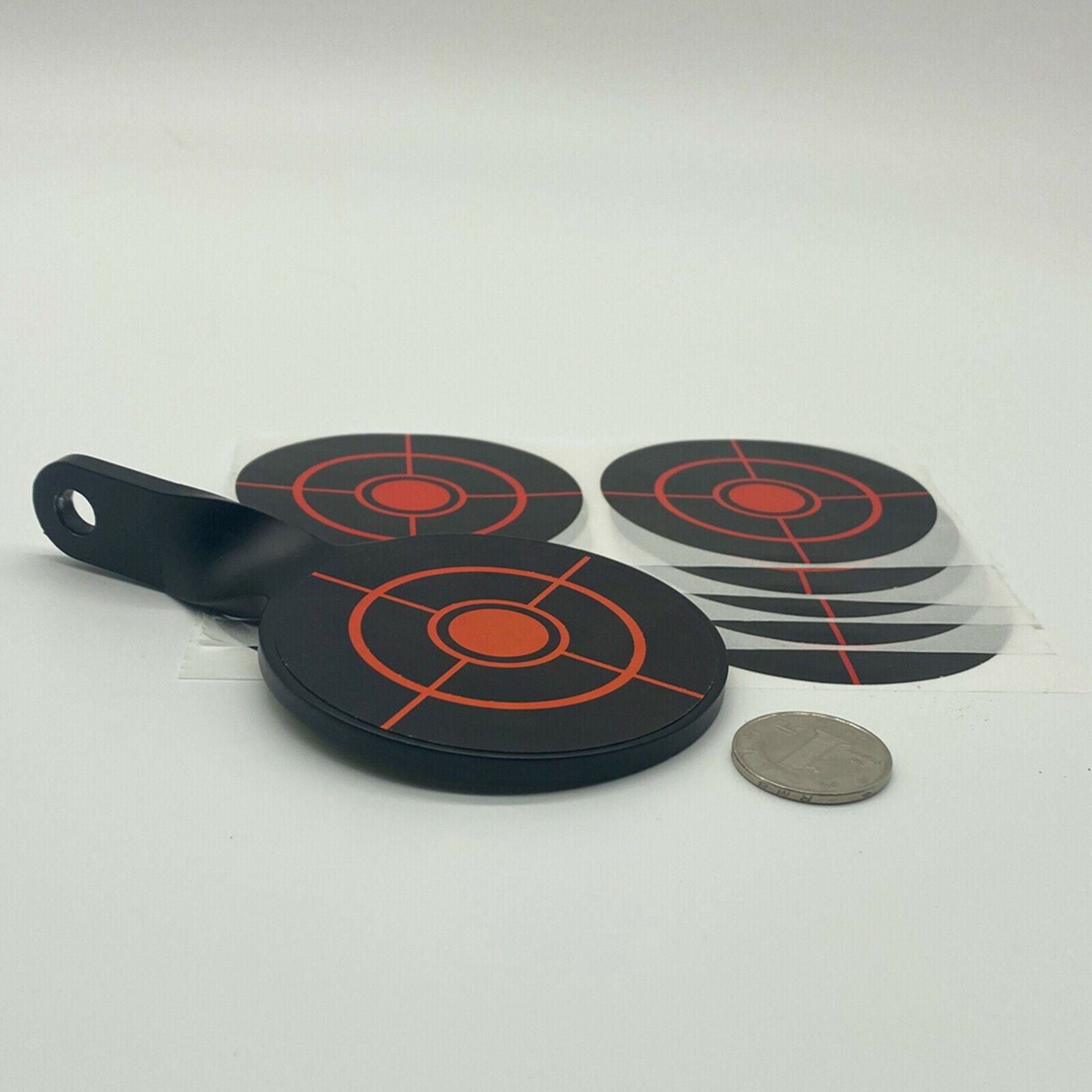 Sturdy Spinner Target Plate Dia. 8cm Resetting Targets Shooting Practice