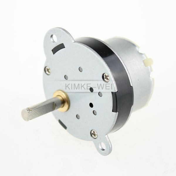 12V 3RPM Torque Gear Box Motor New