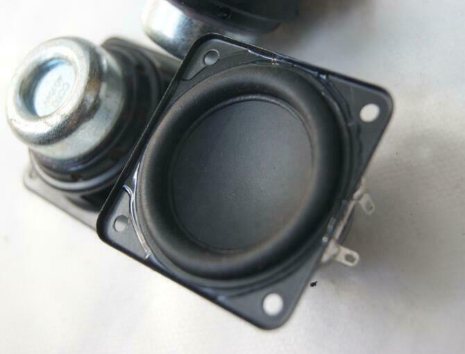 2pcs 2"inch 48MM neodymium full frequency speaker Loudspeaker 4 ohms 15 watts