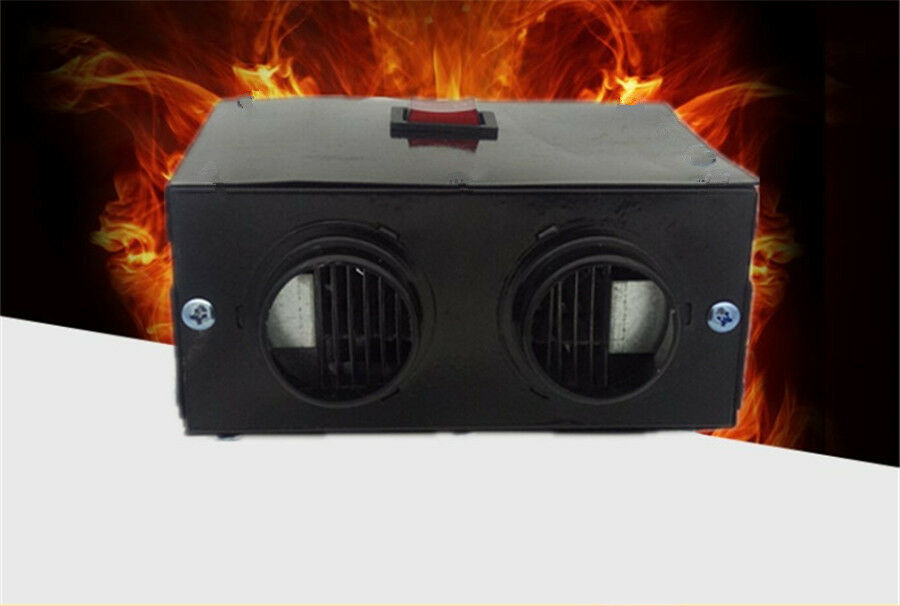 12V Portable Car Fan Heater Heating Warmer Windscreen Defroster Demister 600W