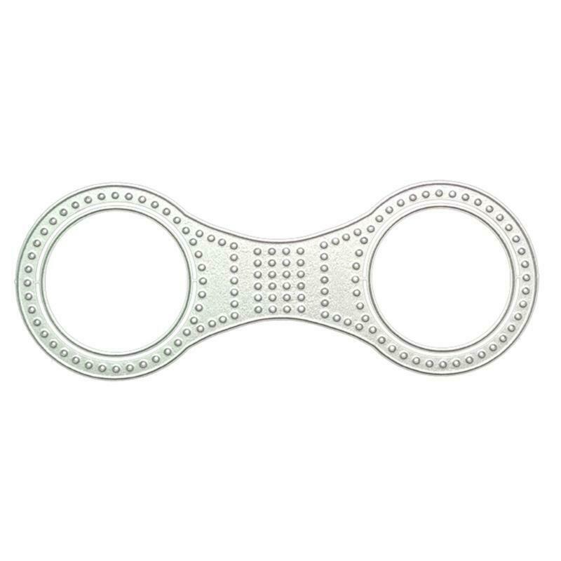 Double Circle Metal Cutting Dies Stencil DIY Scrapbooking Album Paper Card Mold