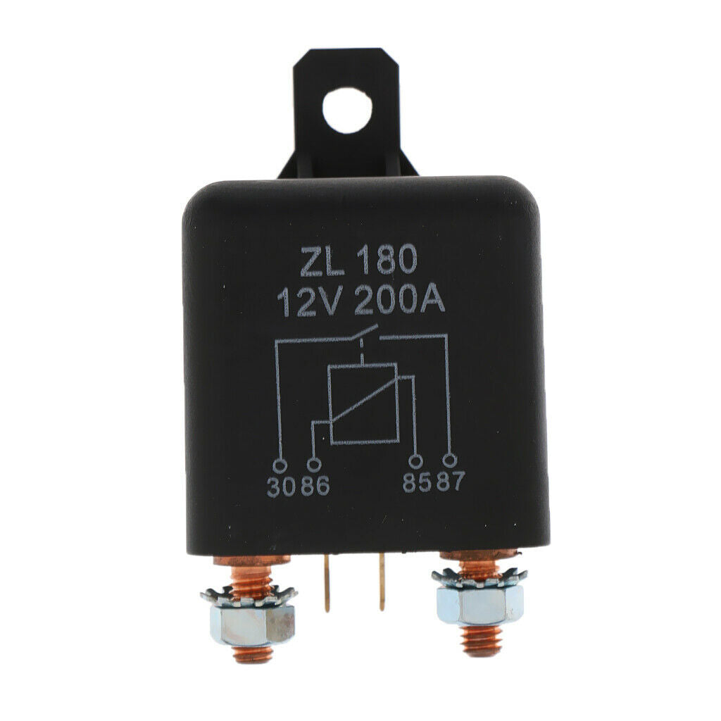 12V 200A AMP 5-Pin SPDT Split Load Automotive Relay of Cars Vehicles Van Boat