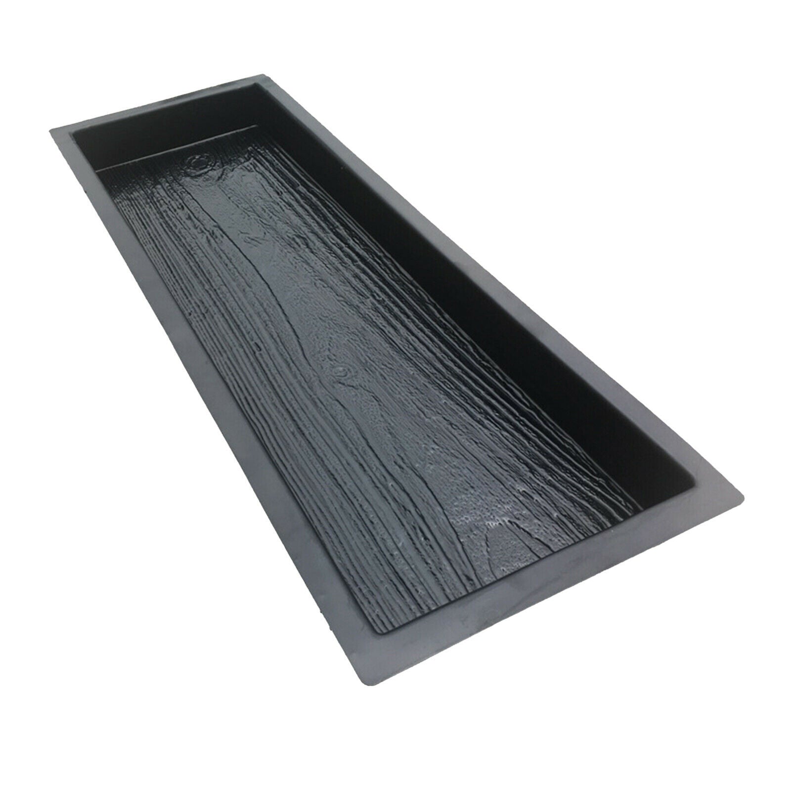 Wood Grain Garden Lawn DIY Path Maker Paving Mold Road Concrete Cement Mould