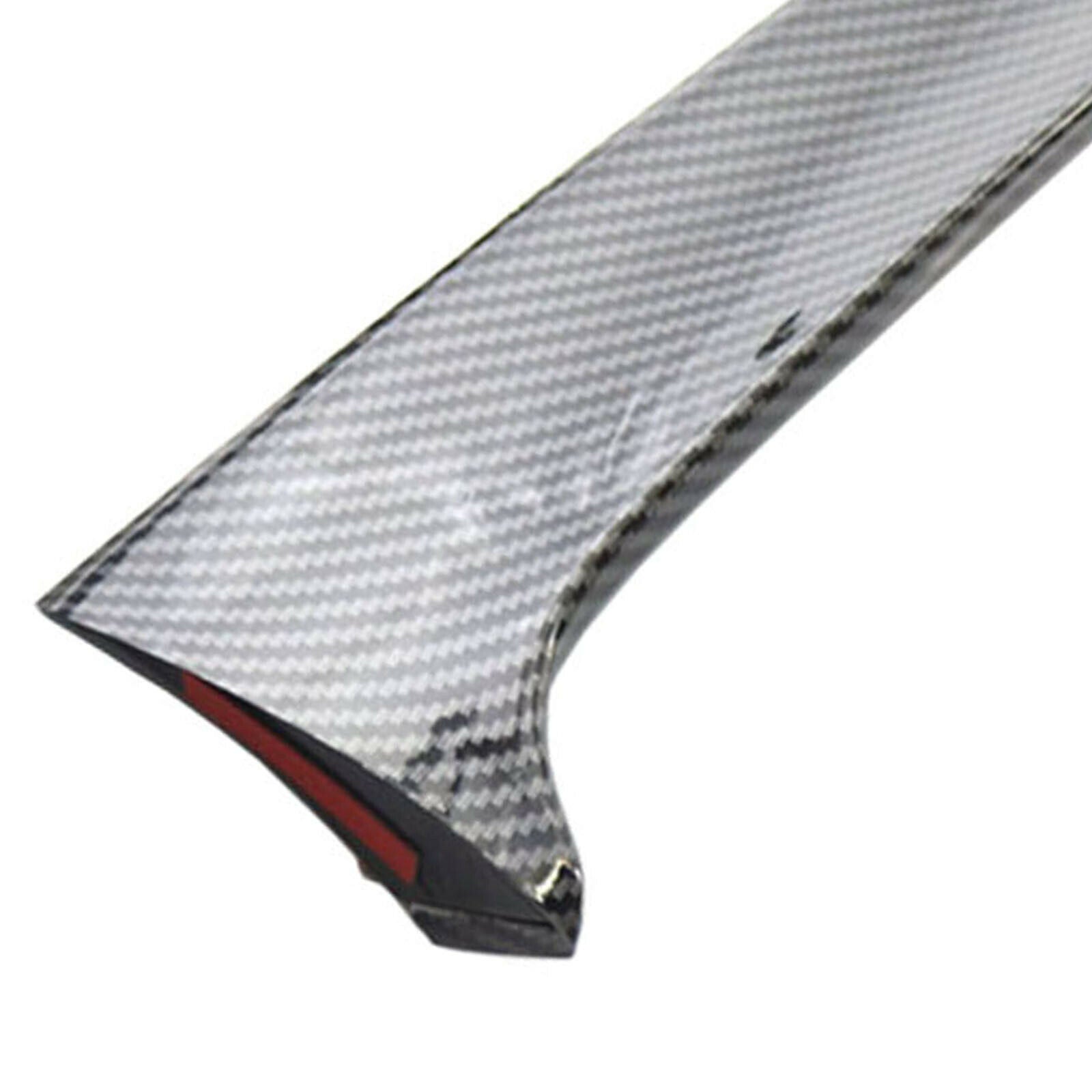 2Pcs Rear Window Spoiler Wing Custom Parts for VW Golf 7 R Variant Wagen Carbon