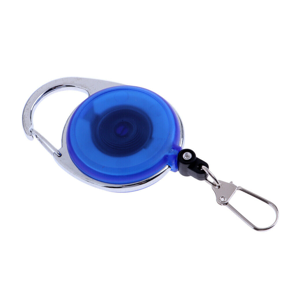 Fly Fishing Carabiner Tape Measure Zinger Combo Retractor Ruler Fishing Tool