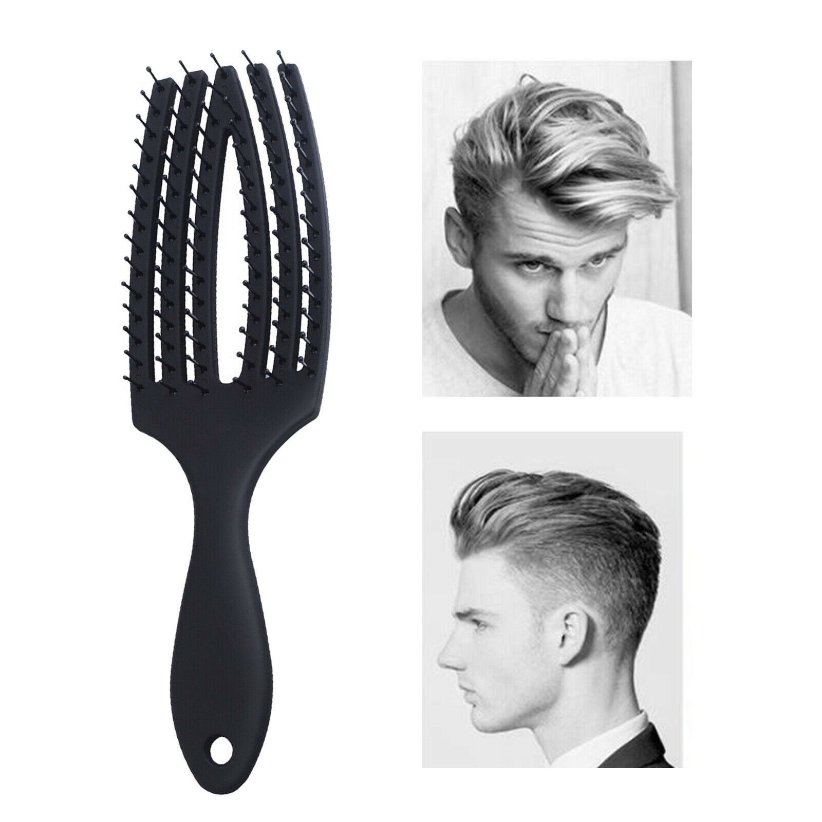 Paddle Vented Hair Brush for Men and Women Kids Great On Wet or Dry Hair