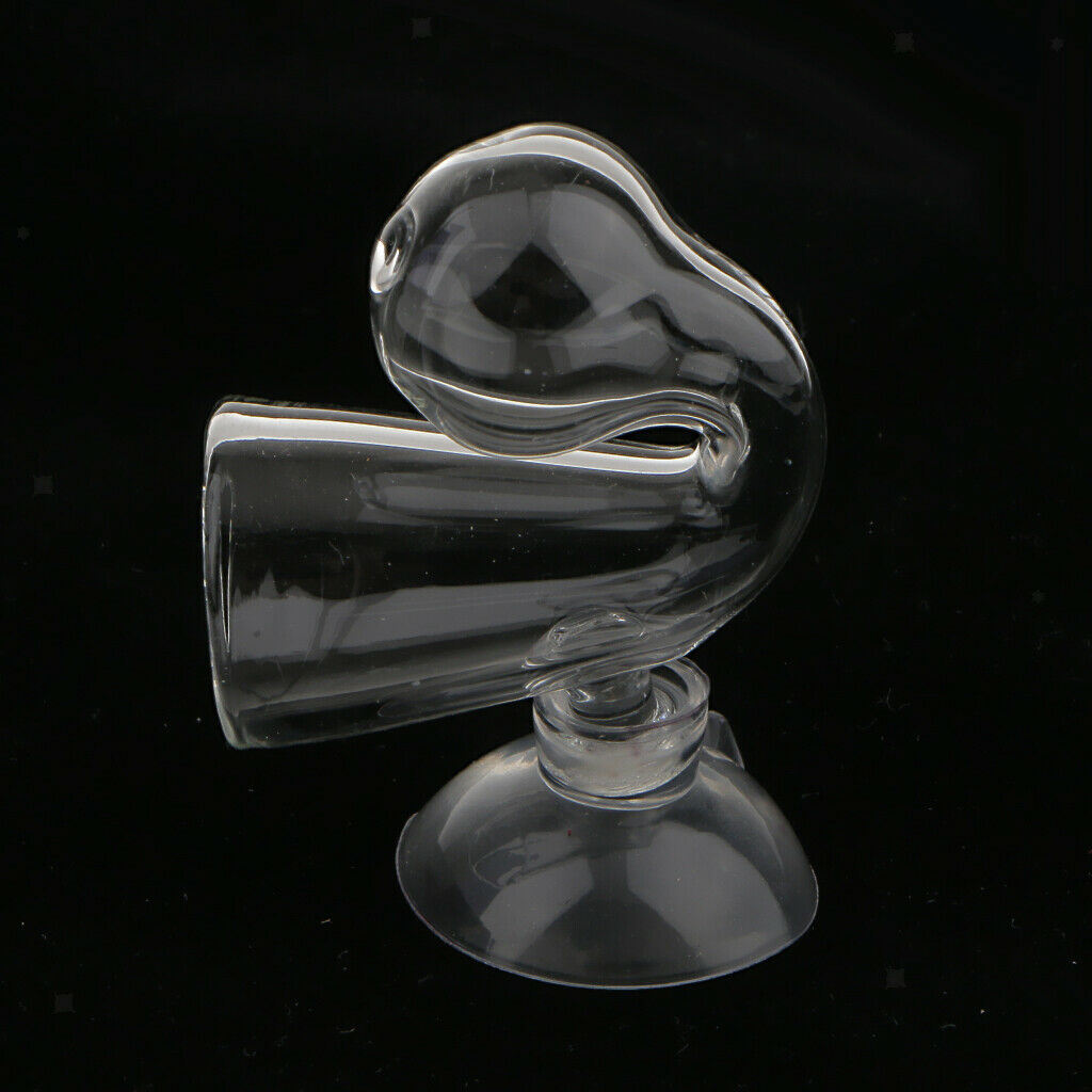 Clear Aquatic Aquarium Tank CO2 Glass Drop Checker For Aquarium Planted Tank