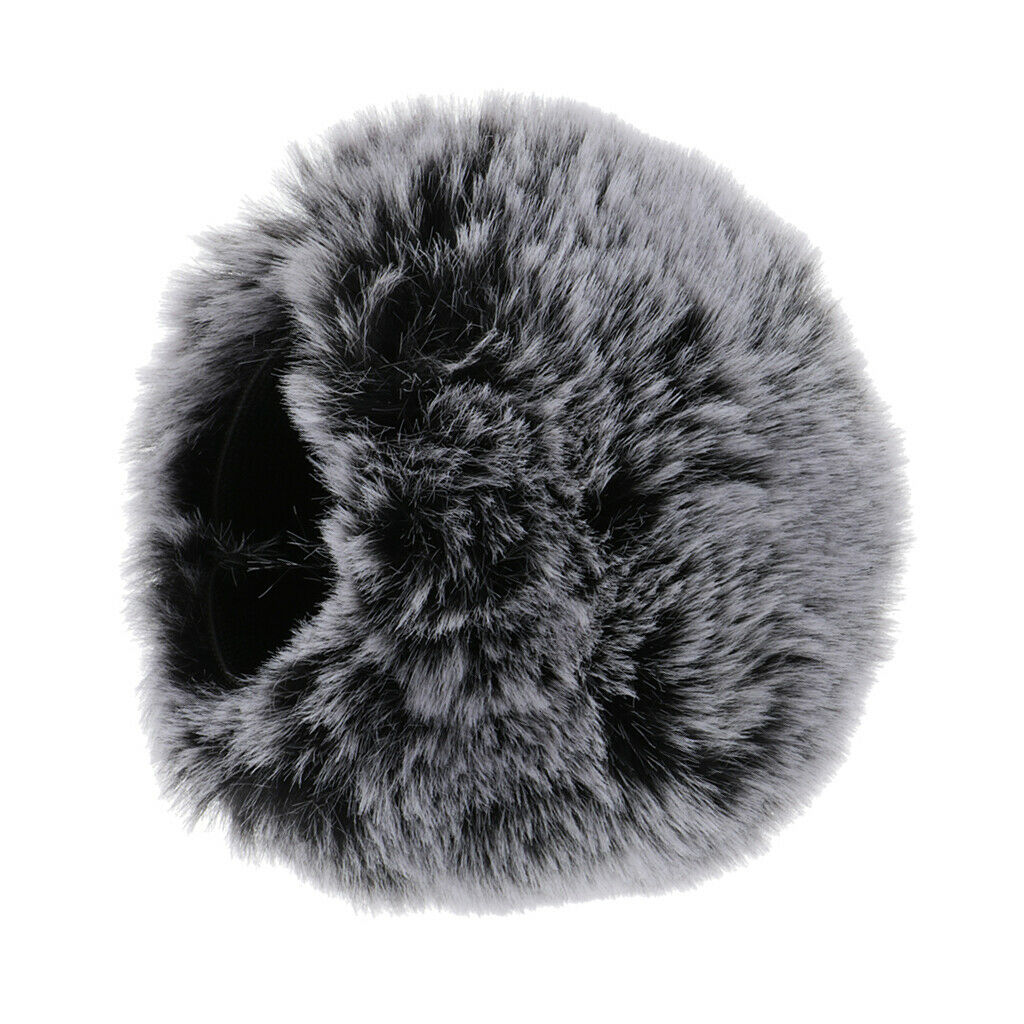 Furry Outdoor Microphone Windscreen Muff for Blue yeti Pro Microphones & More