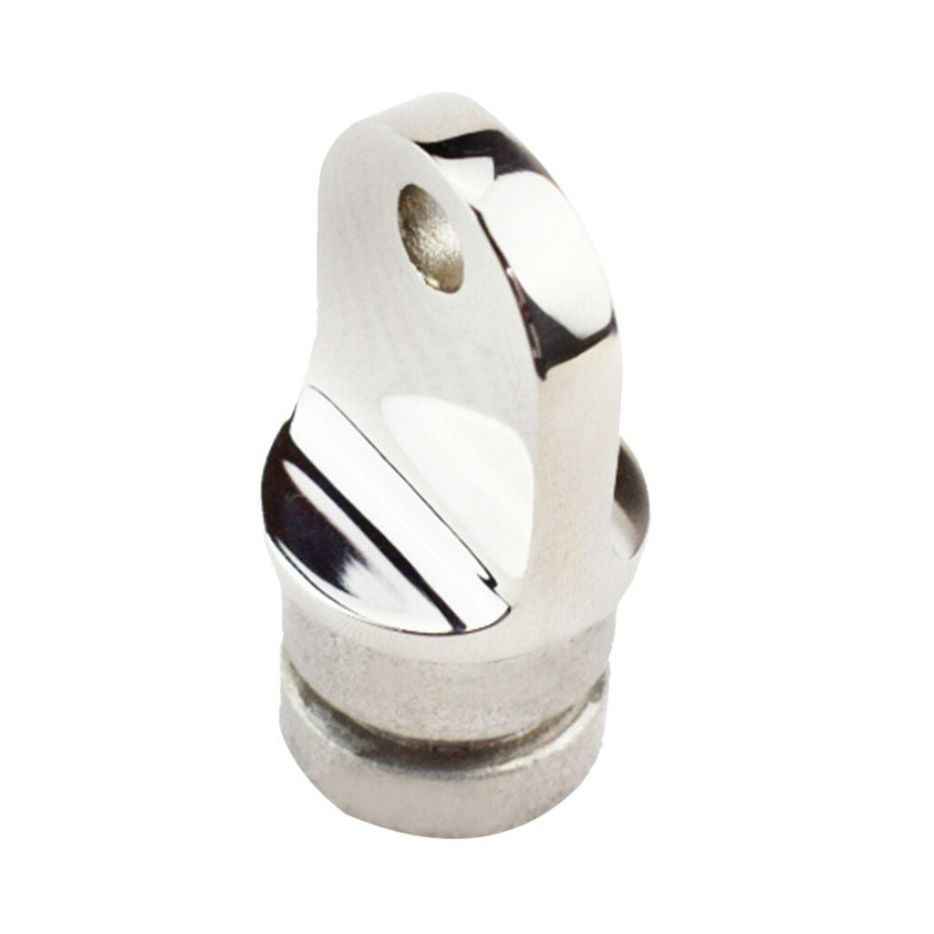 316 Marine Grade Stainless Steel Inside Eye End for Bimini Top 1" Round Tube
