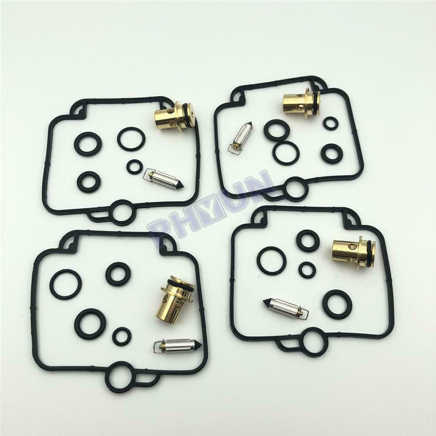 4 Sets Carburetor Carb Rebuild Kit for Suzuki GSF 1200 Bandit GSXR 1100 W 750 W