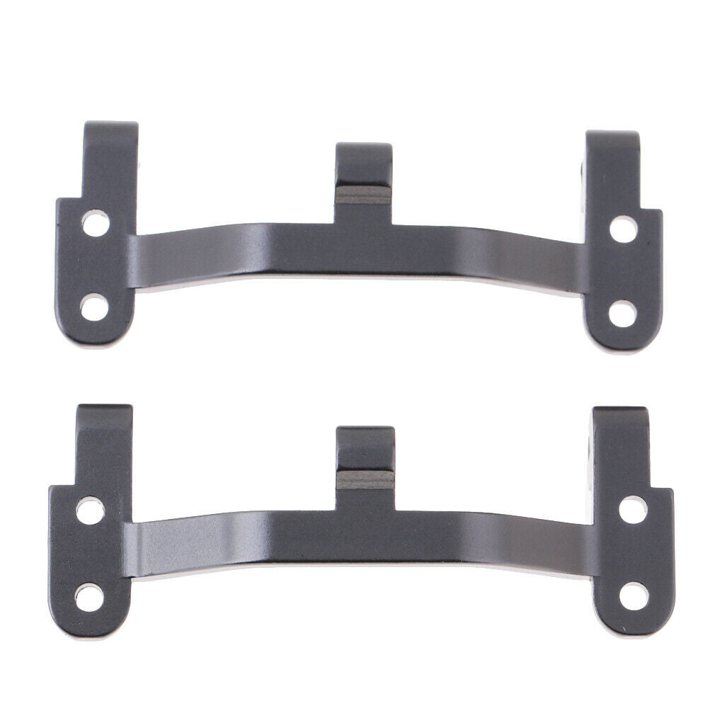 Metal underframe attachment for WPL 1:16 remote control pickups and