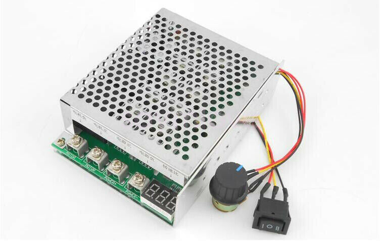 New DC 10-55V 100A Max Reversible DC Motor Speed Control PWM Controller