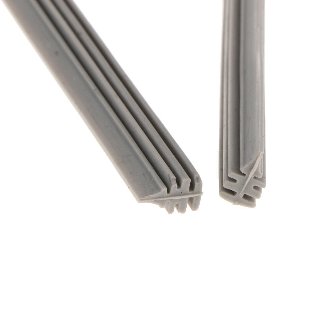 2Pcs Replacement Car Window Windshield Silicone Wiper Blade Strips 26 inch