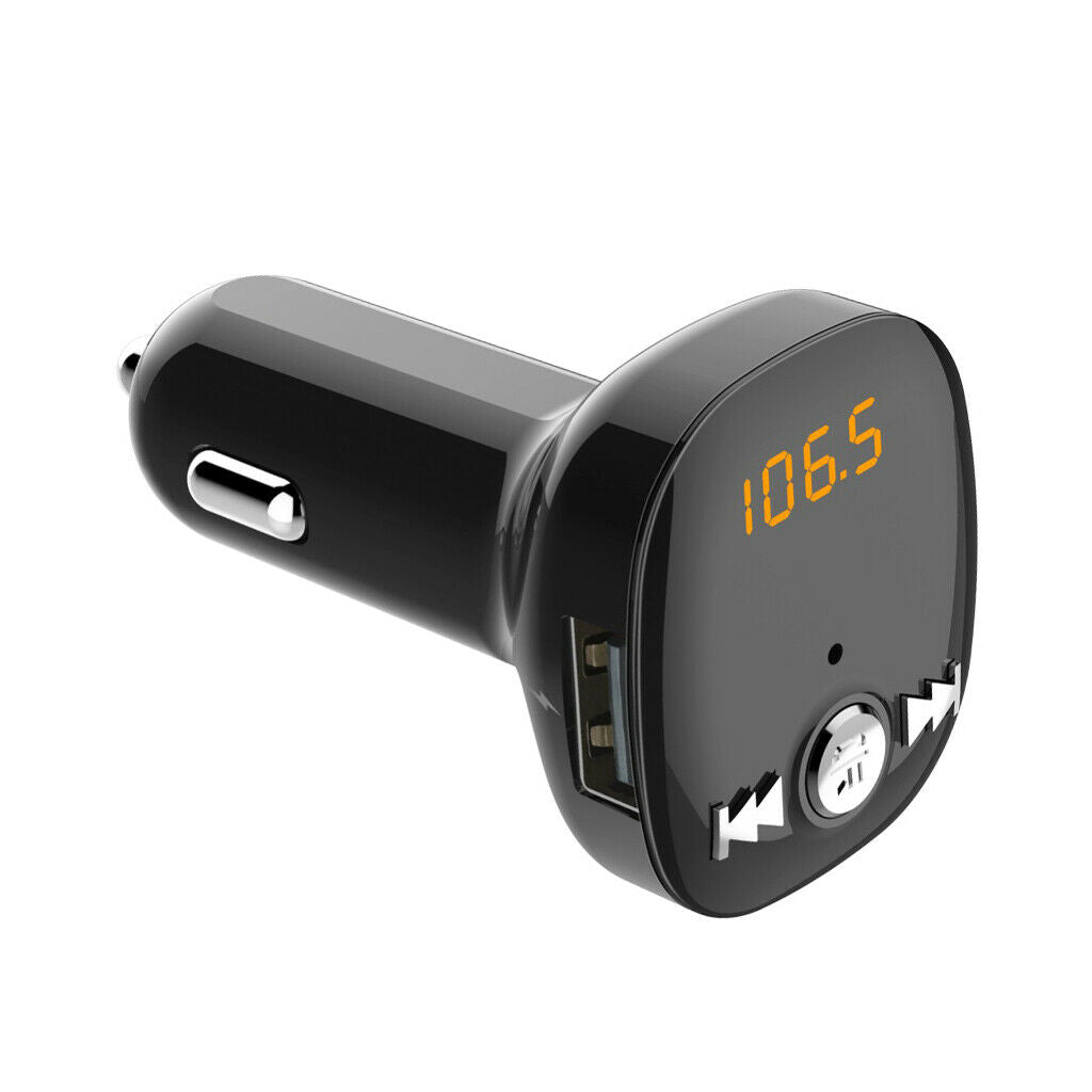 Car Bluetooth TF U Disk Cell Phone MP3 FM Transmitter Handfree Calling Nav