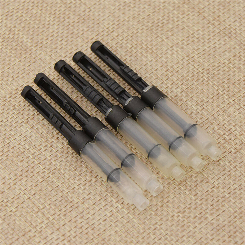 5 Pcs Universal Fountain Pen Ink Refil Push Piston School Supplies Replacement
