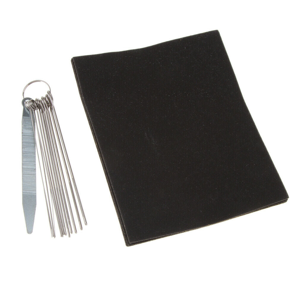 Acoustic Guitar Parts File Nuts with Sand Paper