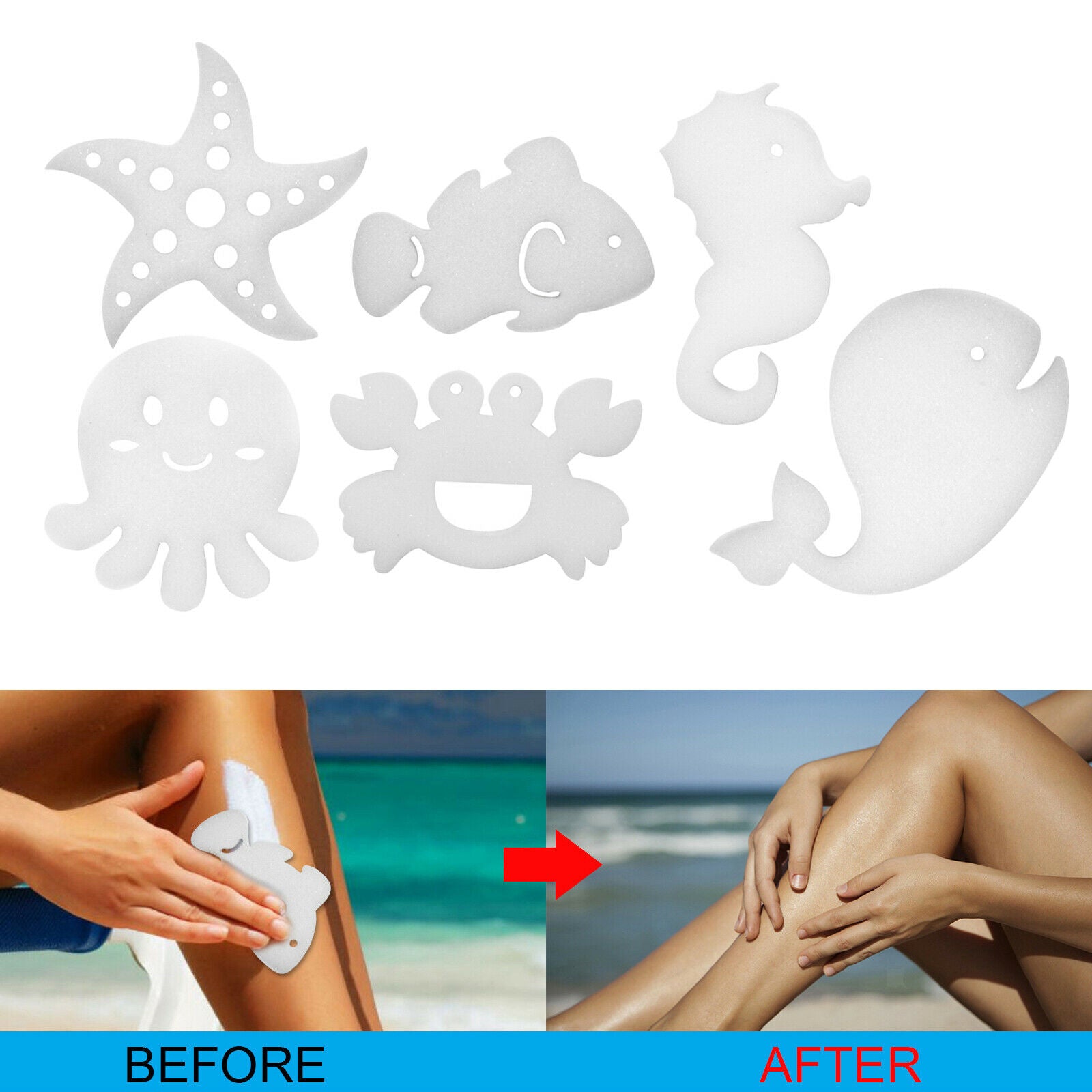 6pcs Floating Cartoon Oil Absorbing Hot Tub Scum Absorber Remover Washable