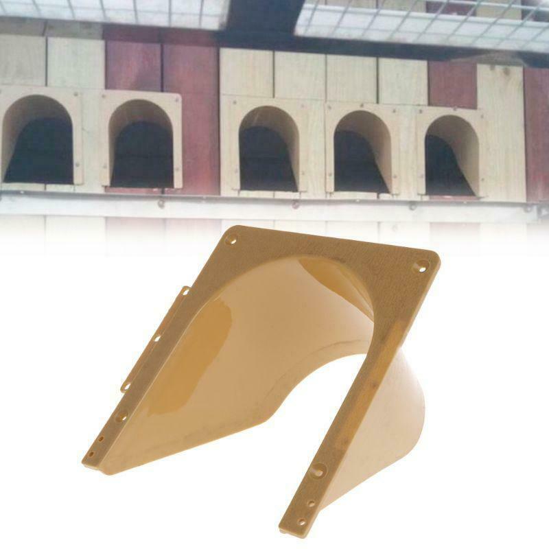 Pigeon Door Barrier Free Entrance Dove Bird Cage Supplies Plastic