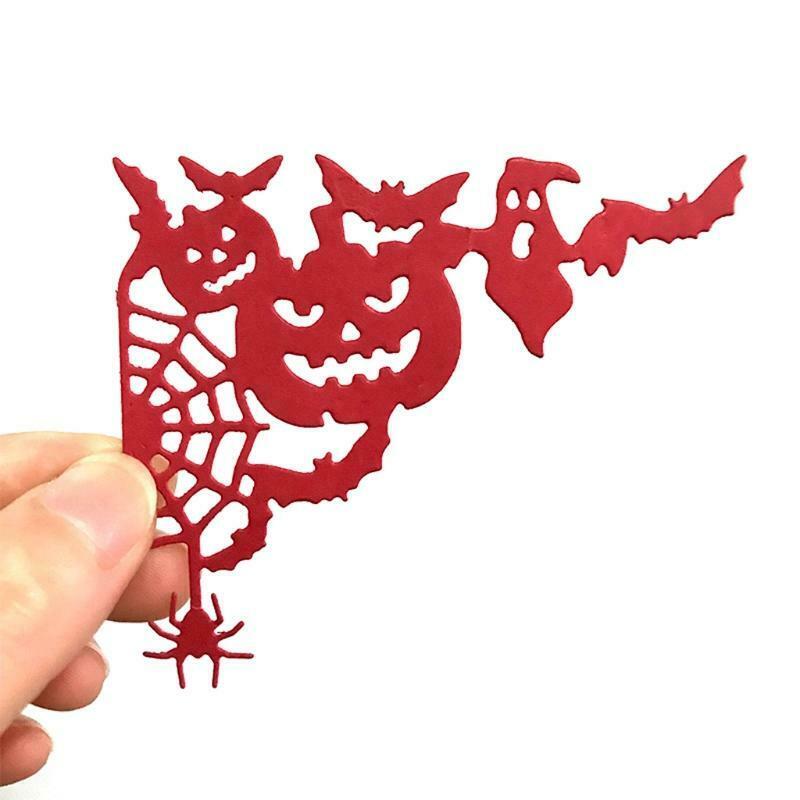 Halloween Corner Metal Cutting Dies Stencil DIY Scrapbooking Album Paper Card