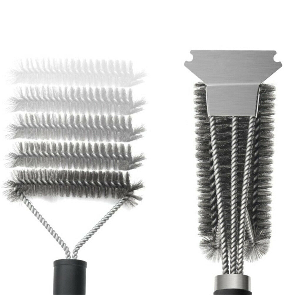 Grill Brush and Scraper Best BBQ Cleaner Perfect Tools for All Grill TypesBDDD