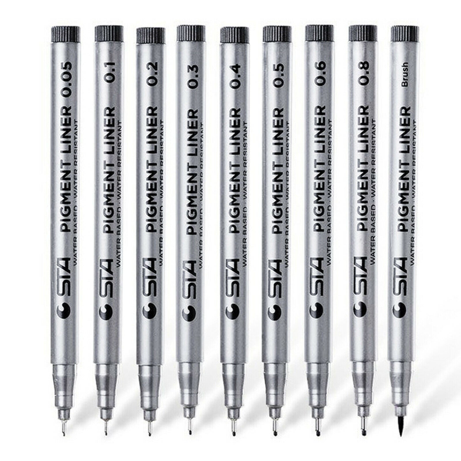 Precision Micro-Line Pens Pigment Ink Pens Doodling Sketching Scrapbooking