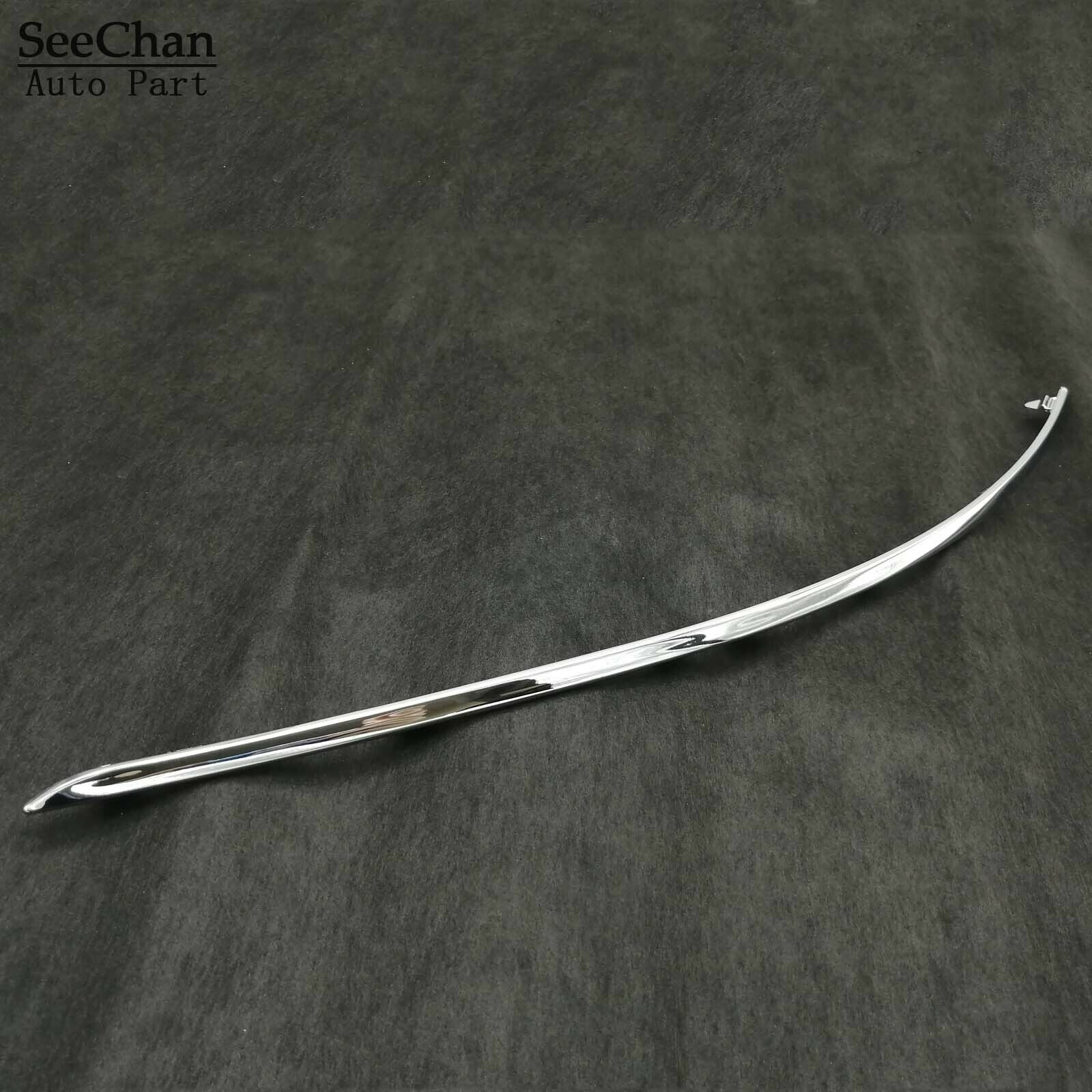 Fit For 2007-2010 Mercedes C-Class W204 Avantgarde Front Bumper Chrome Trim Left