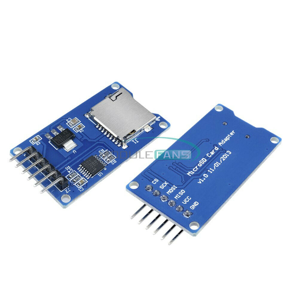 10PCS Micro SD Storage Board SPI SD TF Card Memory Shield Module For Arduino