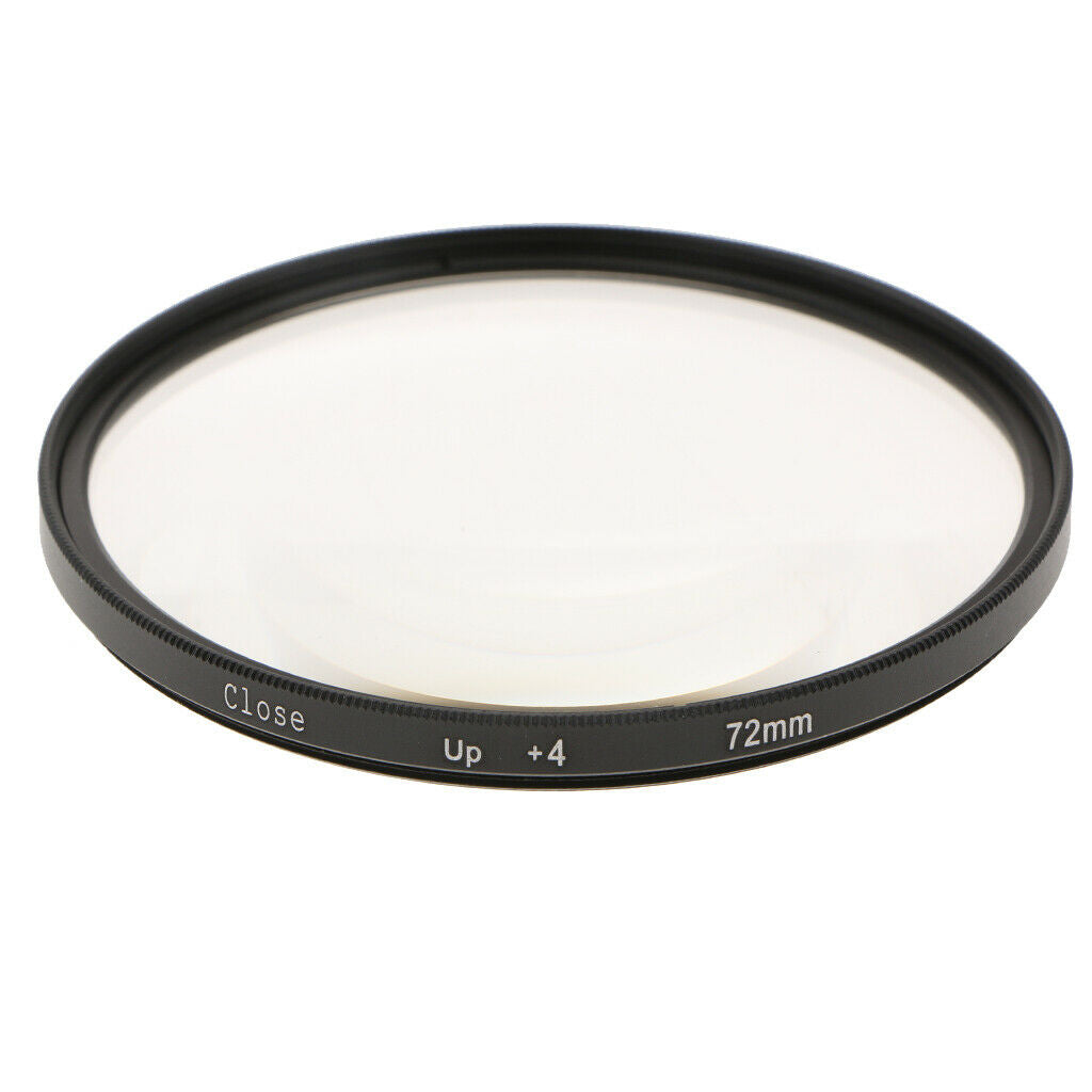 72mm +4 Circular Close Up  Filter for  135mm 85mm 18-105mm 70-300mm