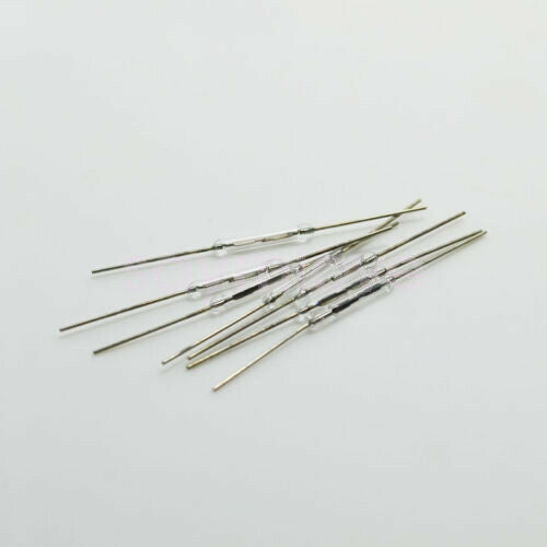 200pcs Reed Switch MagSwitch Magnetic Induction Switch 10W NO Normal Open 2x14mm