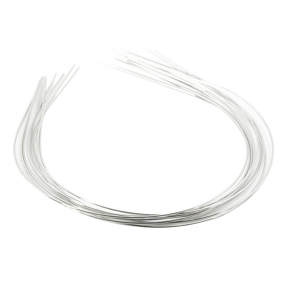 10Pcs Fashion Plain Lady Metal Hair Band Headband No Teeth Hair DIY Beauty Tool