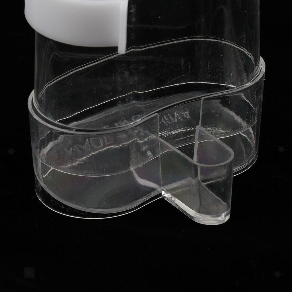 4 pcs Bird Pet Drinker Feeder Food Waterer for Aviary Cage Budgie Lovebird