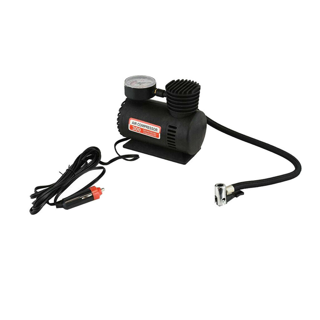 300PSI Air Compressor Tire Inflator Portable w/ Dispaly Car Air Pump -DC12V
