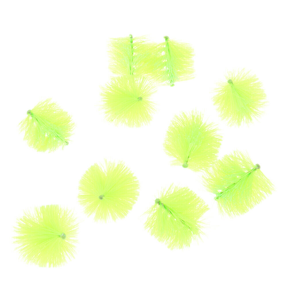 10Pcs Aquarium Fish Tank Plastic Brush Balls Filter