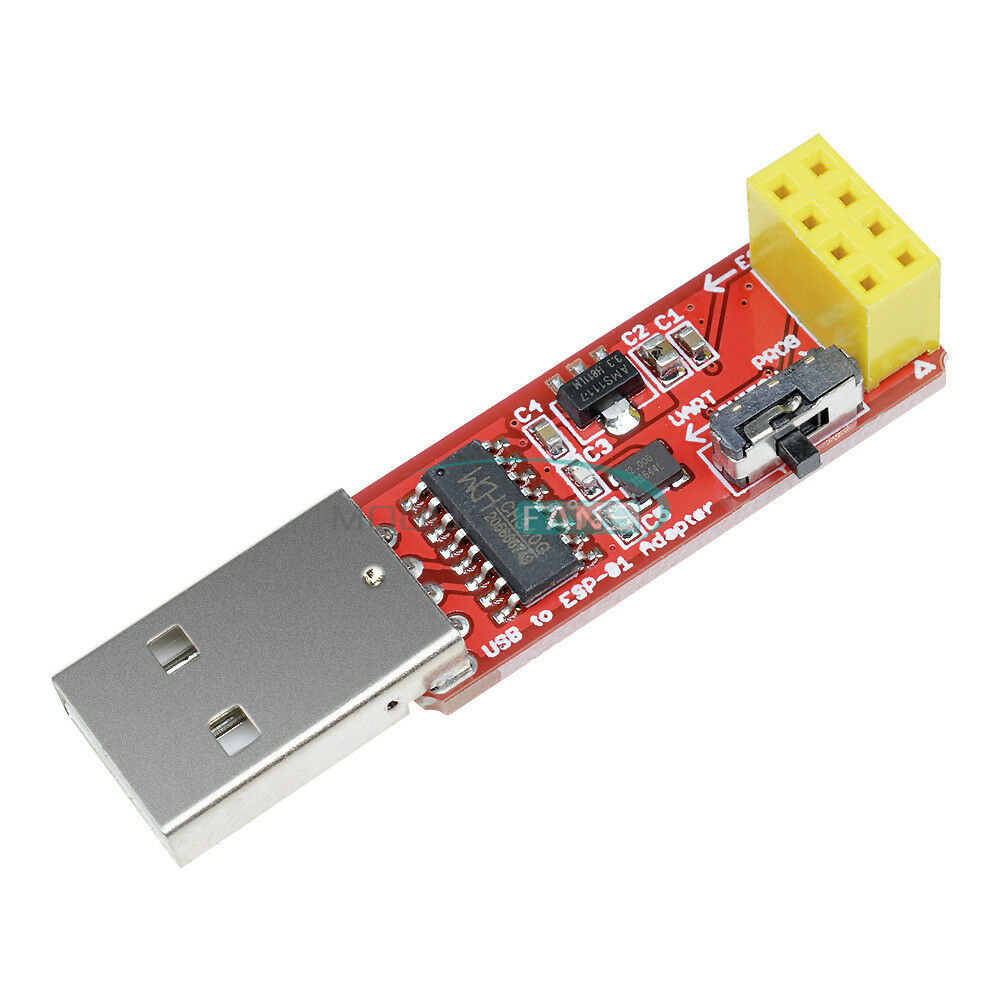 ESP8266 ESP-01S USB to Serial Wireless Wifi Adapter Module CH340G Receive AP+STA