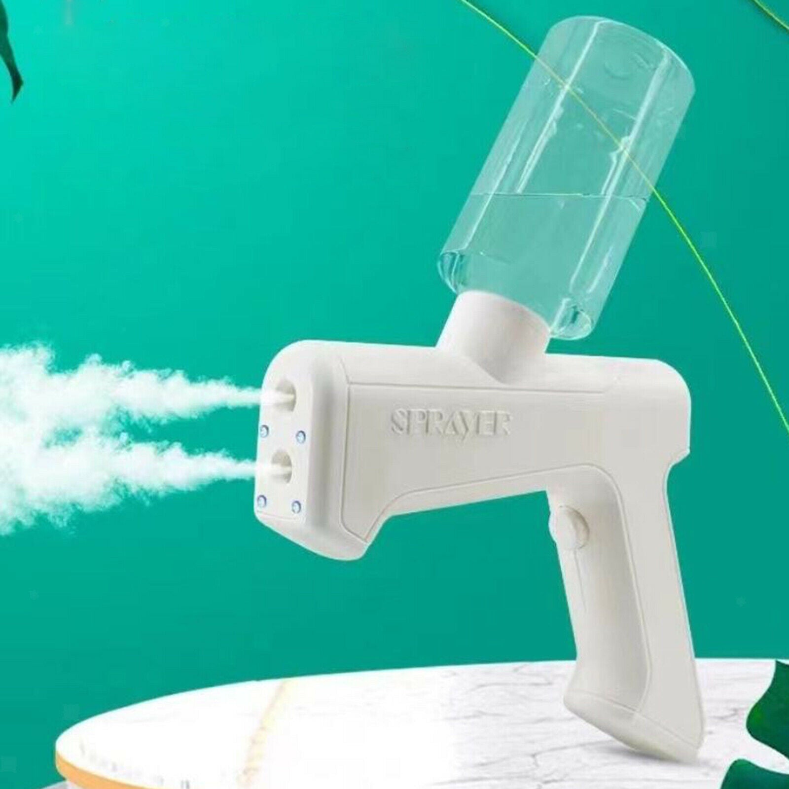 Cordless Fogger Blue Light Atomization 250ml Sprayer USB Charging 1200mAh
