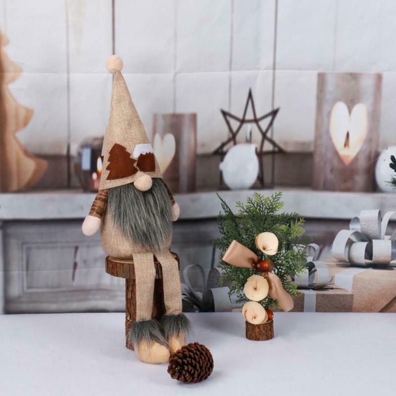 Holiday Gnome Handmade Swedish Tomte Christmas Elf DecorOrnaments Thanks Giving