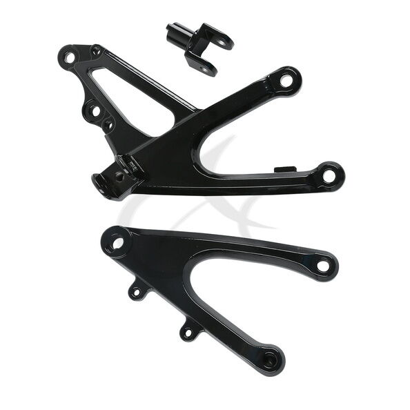 Front Rider Driver Footrests Bracket Fit For Yamaha YZF R1 YZF-R1 2007-2008
