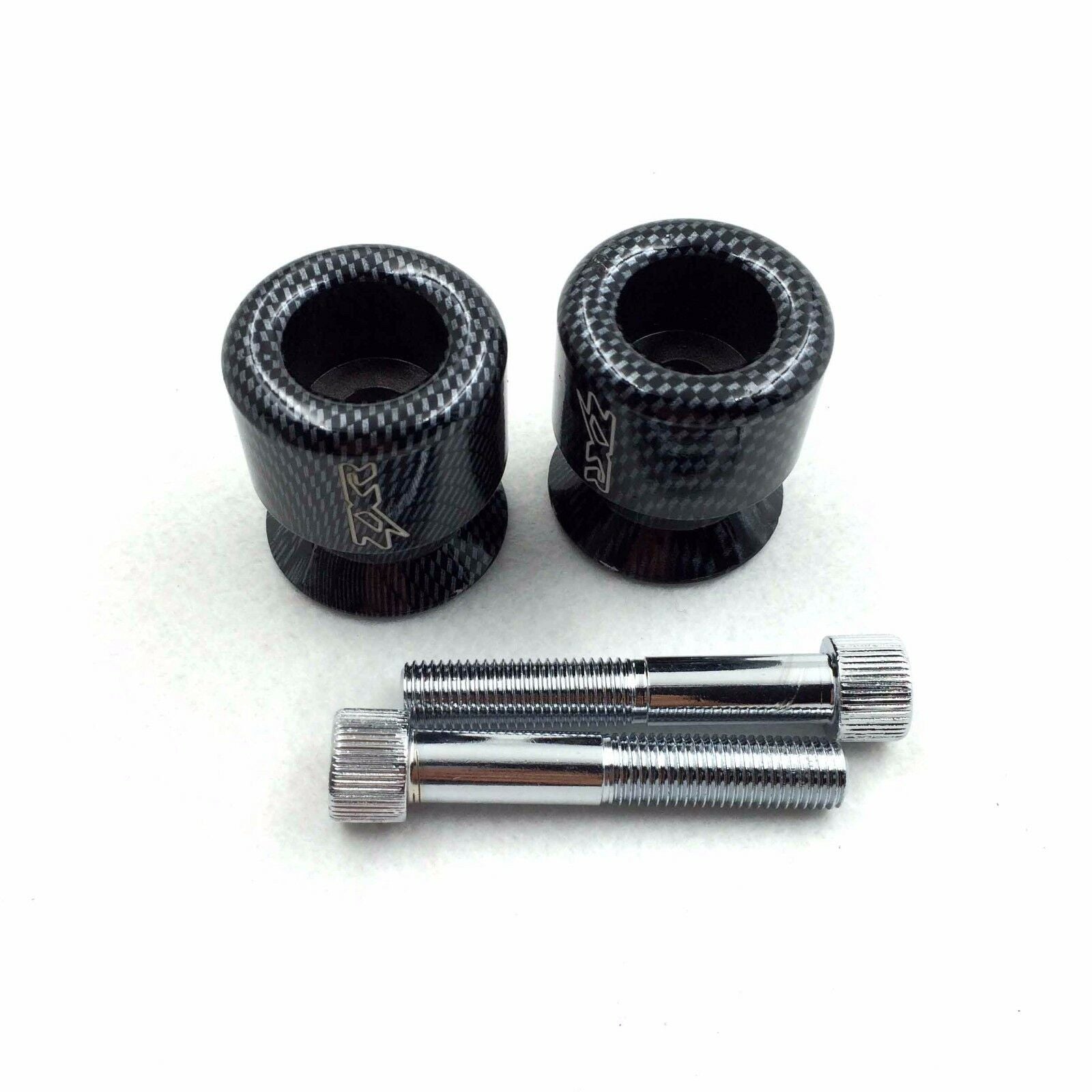 Swingarm Spools for Kawasaki Ninja 250 ZZR600 650R Z1000 ZRX1200 ZX12R Carbon
