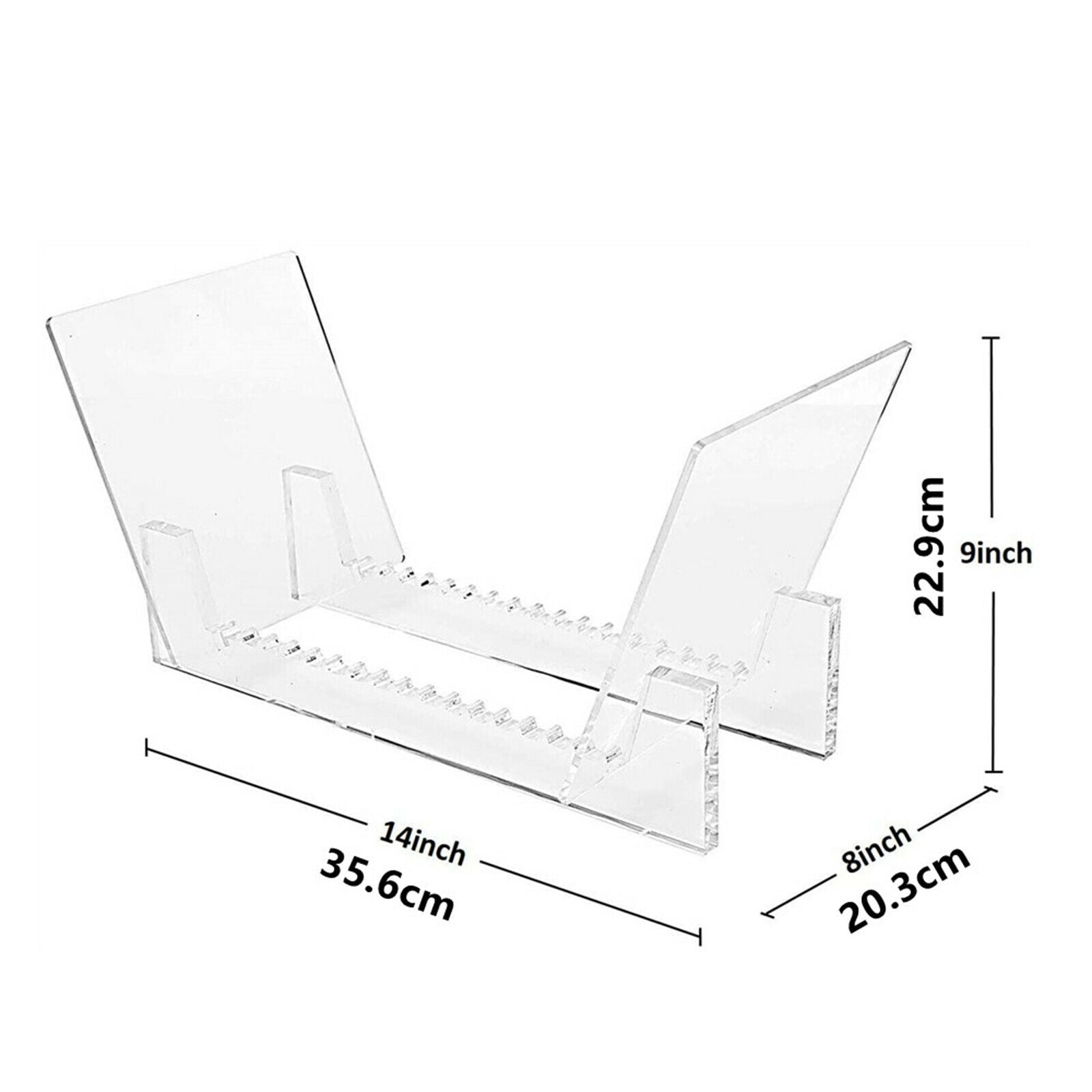 Arylic Vinyl Record Storage Holder Album Record Display Organizer Stand