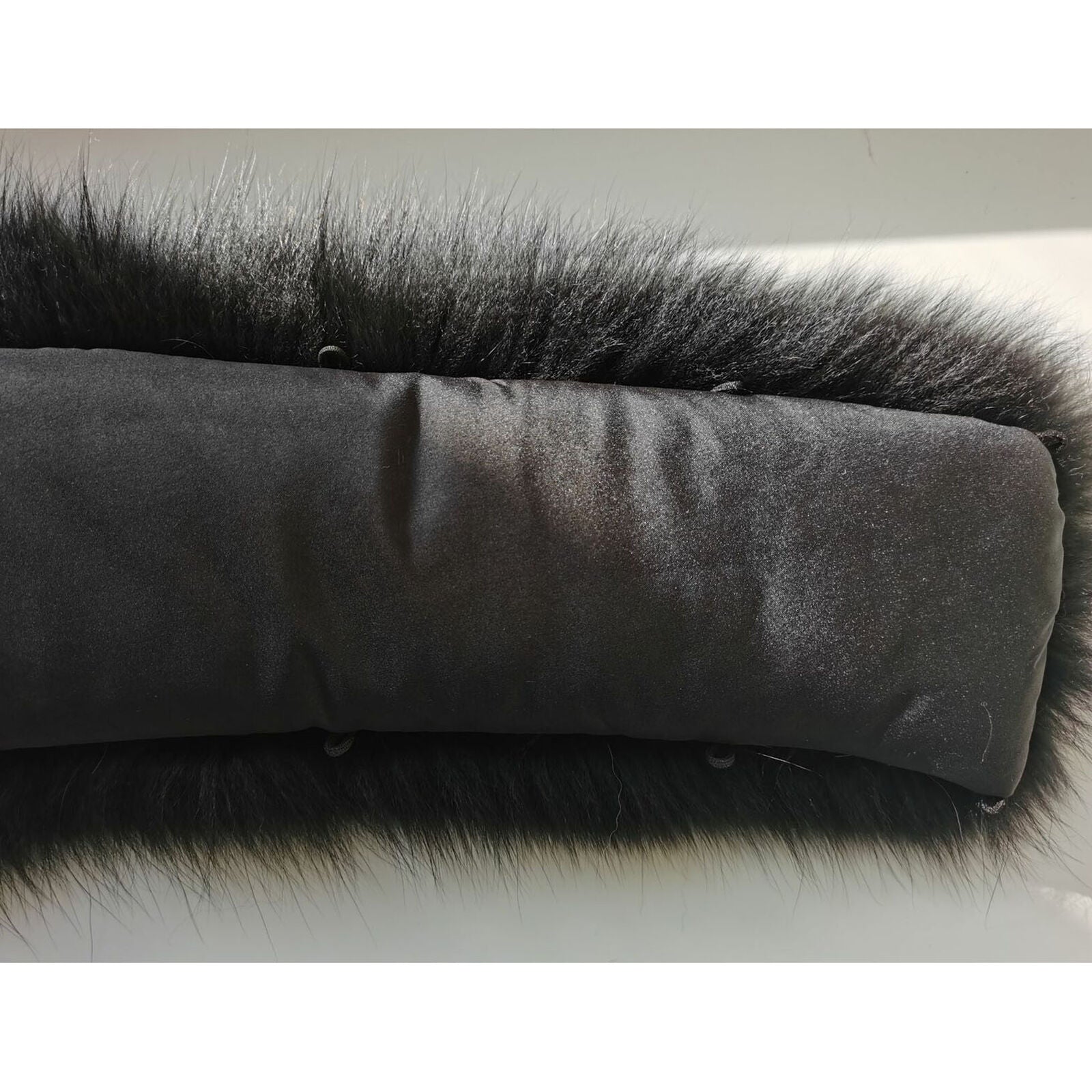 Artificial Faux Fur Collar Scarf For A Hood Down jacket and Parka Dedicated 75CM