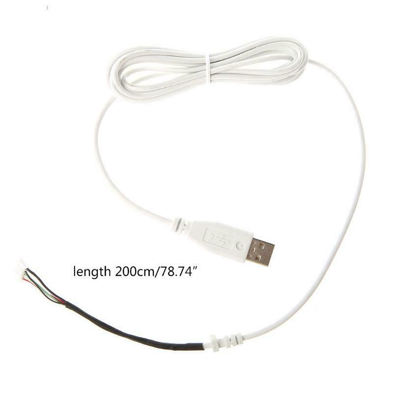 2M USB Mouse Line Wire Cable Replacement Repair Accessory for Razer DeathAdder