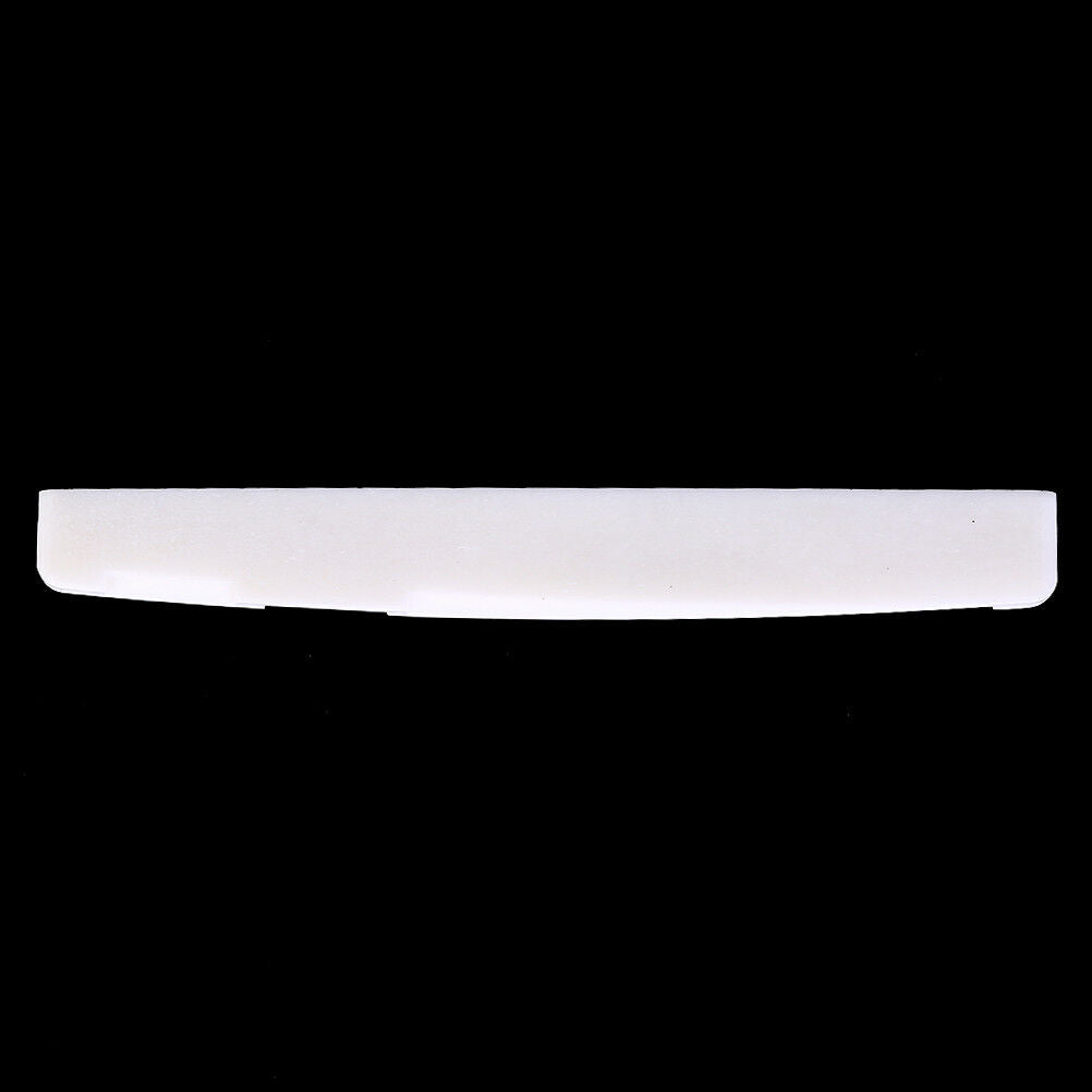 1pc 72MM* 3MM * 9MM Bone Bridge Saddle For Folk Acoustic Guitar accessor .l8