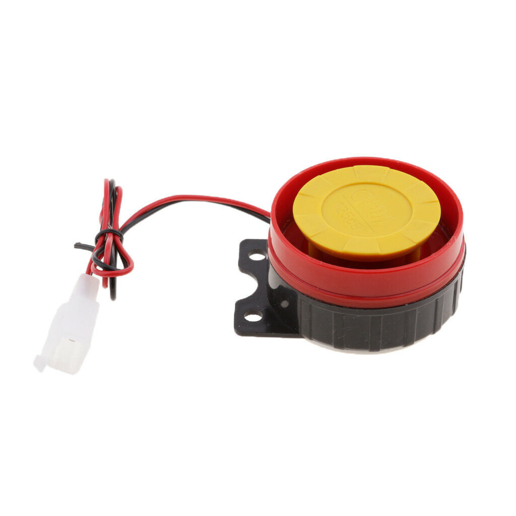New 12 Volt Car Truck Motor Driven Red Air Raid Siren Horn Alarm ATV