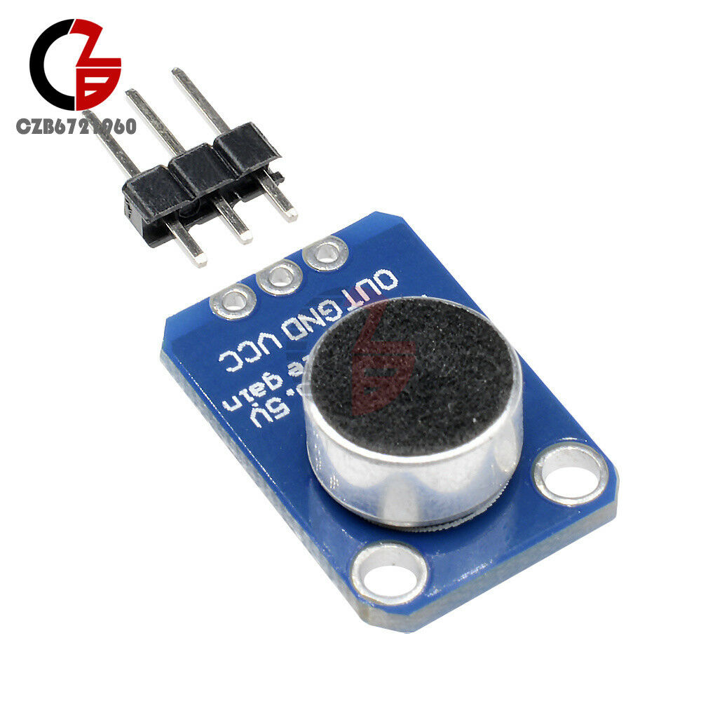 Electret Microphone Amplifier MAX4466 With Adjustable Gain For Arduino