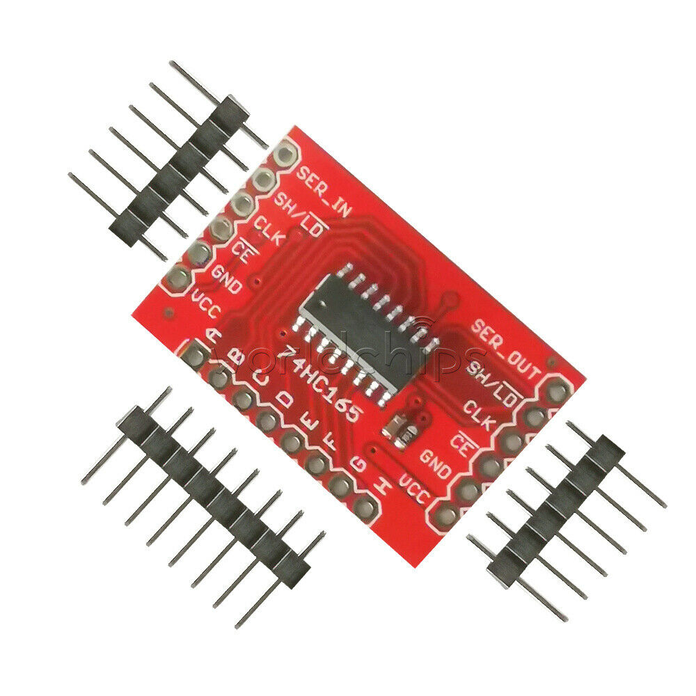 Shift-In Breakout Switch Register SN74HC165N Conversion Module Board Headform