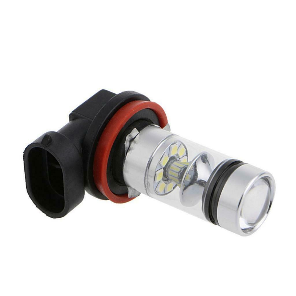 2 Pieces H11 H8 100W Projector Bulbs For Led Car Lights 10000k Blue