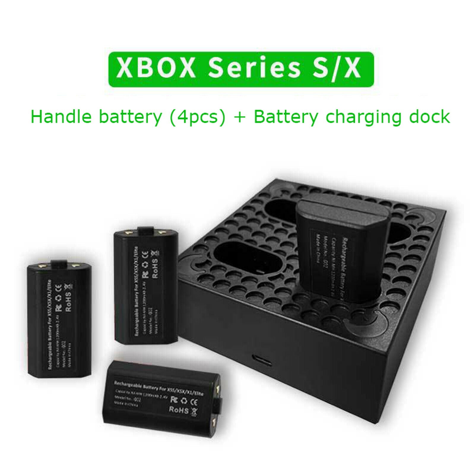 Battery Charging Dock Base Charger for Xbox Series Game Controller Accessories