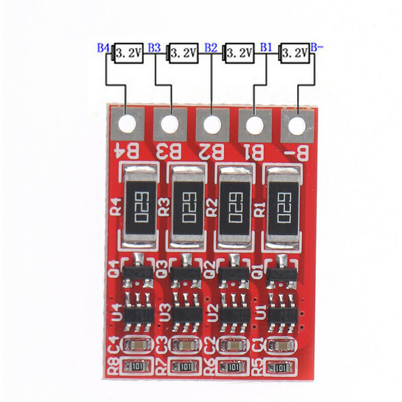 1Pcs 4S 3.2V Iron Phosphate Li-Ion Balance Board Charging Protect Balance.l8