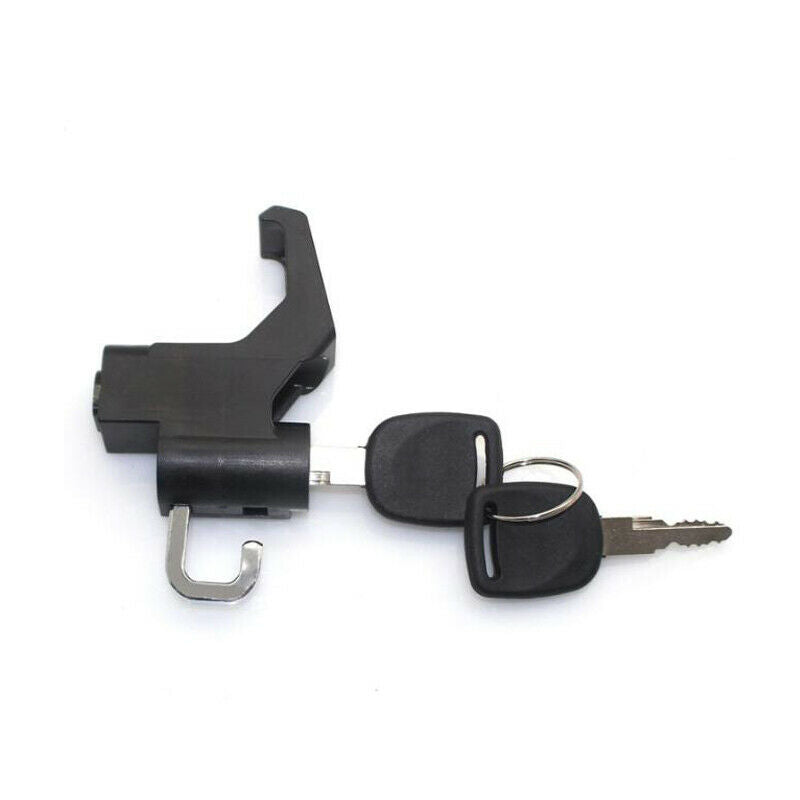 Scooter Bikes Motorcycle Front 6MM Anti-theft Hanging Hook Helmet Lock Security