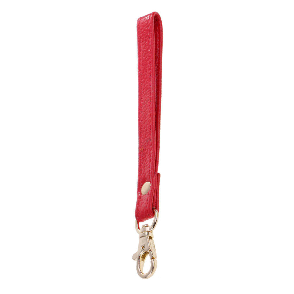 2 Packs Real Leather Wrist Bag Hand Strap Handbag Handle Holder Replacement